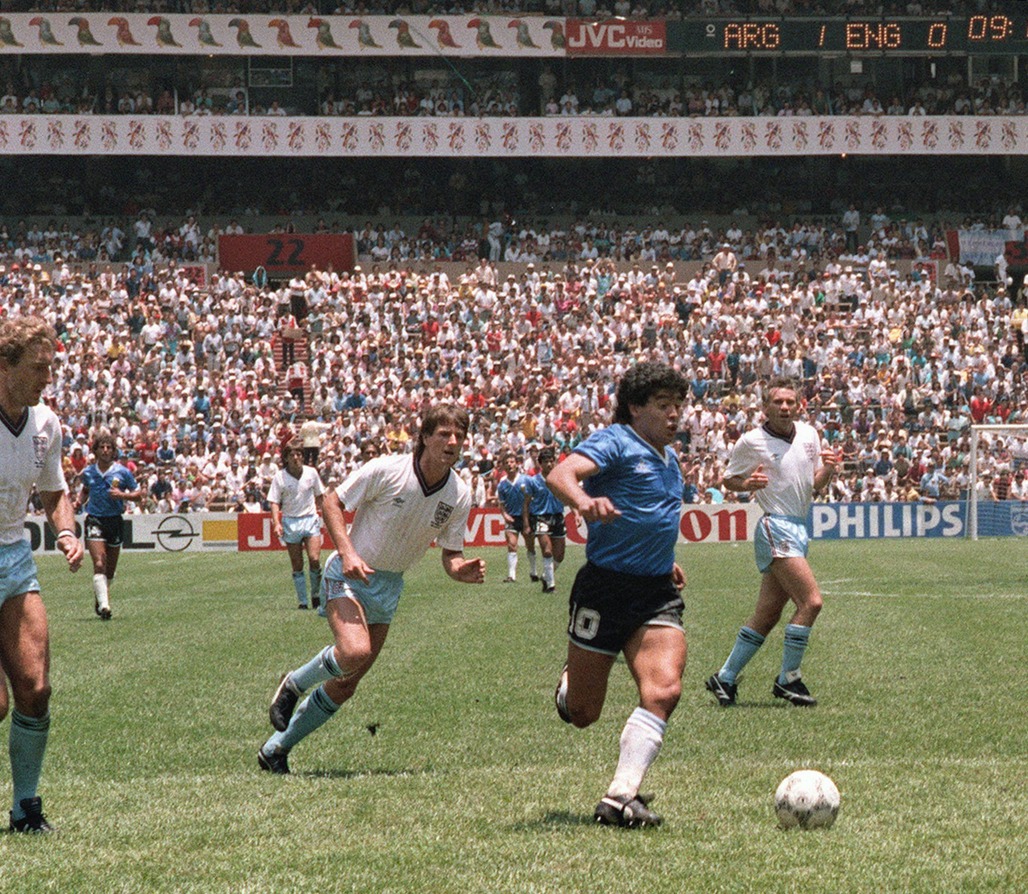diego maradona hand of god wc 1986 print 0051