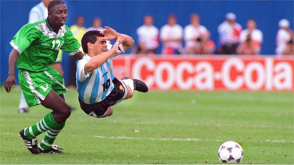 diego maradona hand of god wc 1986 print 0042
