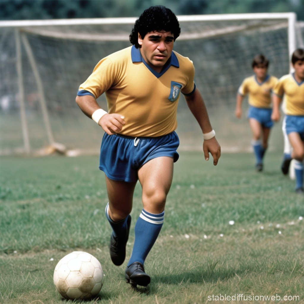 diego maradona hand of god wc 1986 print 0050