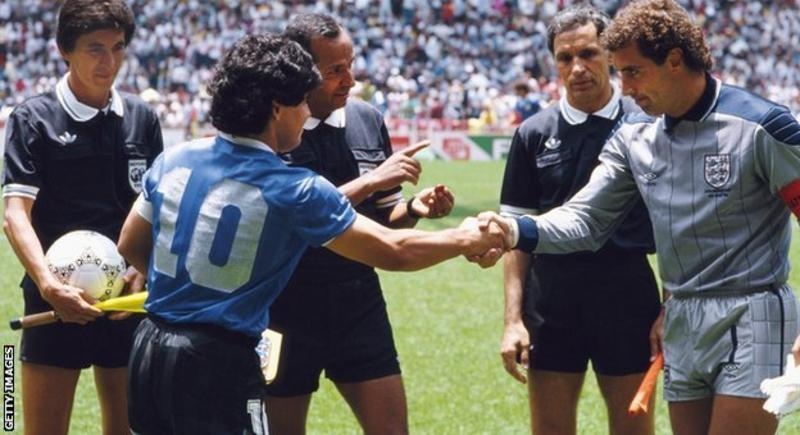 diego maradona hand of god wc 1986 print 0073