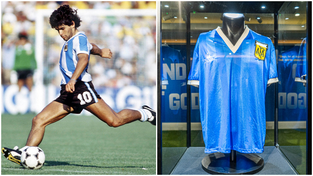 diego maradona hand of god wc 1986 print 0080