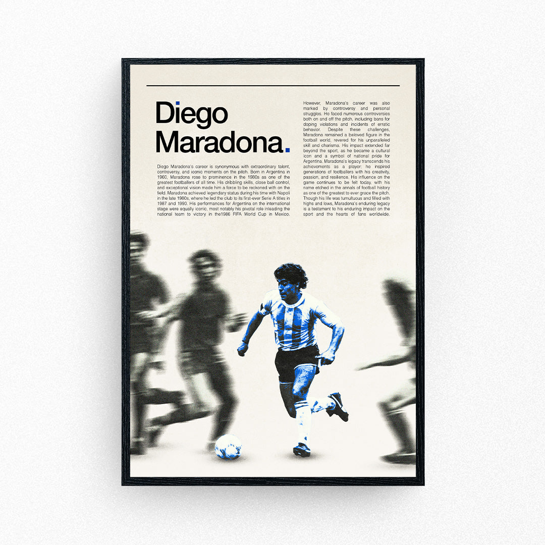 diego maradona hand of god wc 1986 print 0013