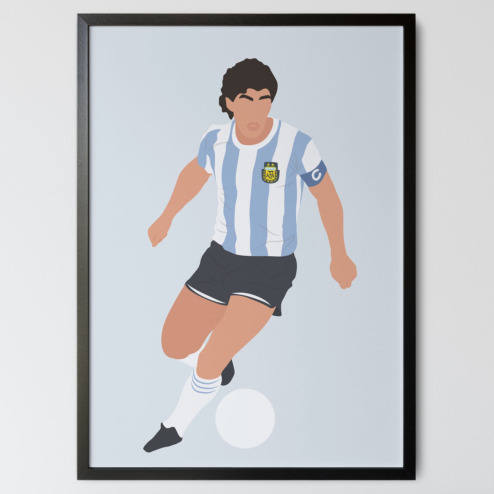 diego maradona hand of god wc 1986 print 0014