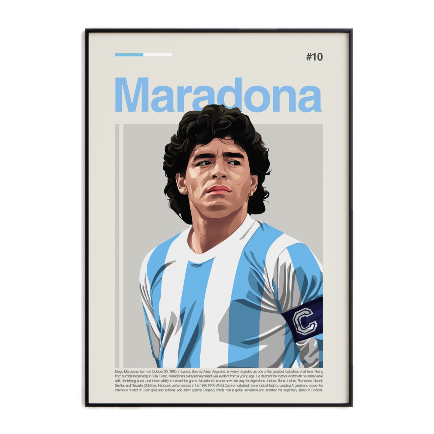 diego maradona hand of god wc 1986 print 0022