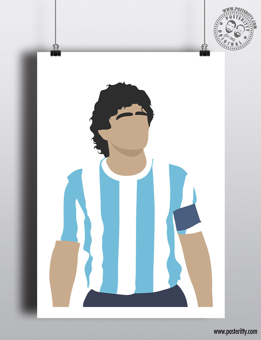 diego maradona hand of god wc 1986 print 0027
