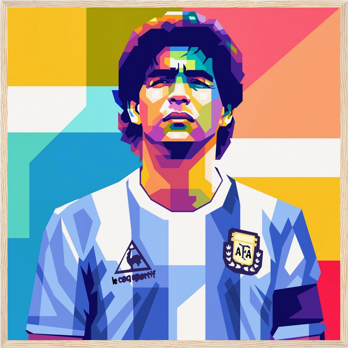 diego maradona hand of god wc 1986 print 0042