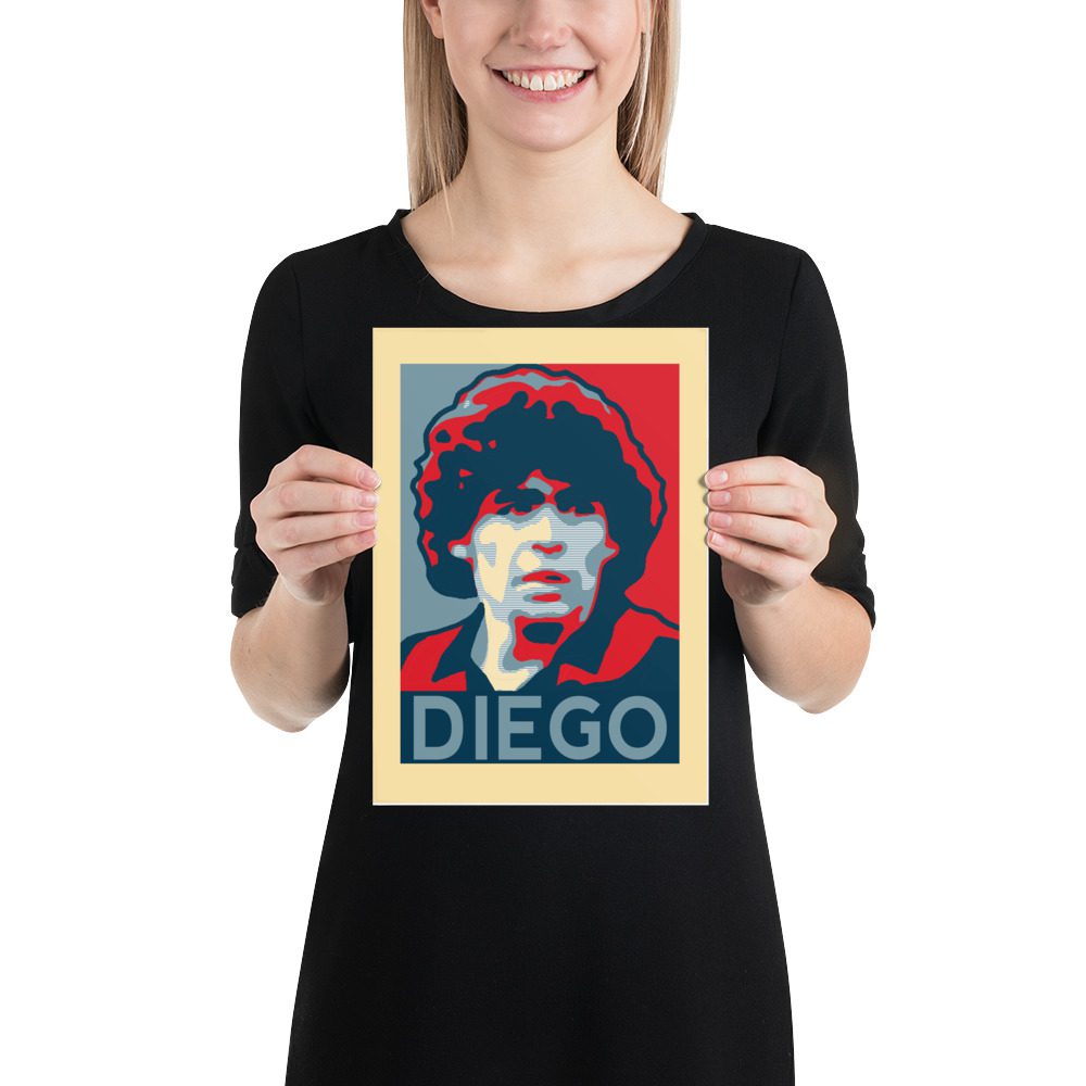 diego maradona hand of god wc 1986 print 0046