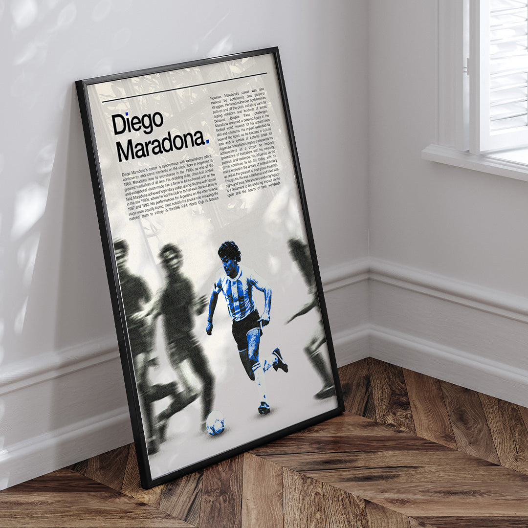 diego maradona hand of god wc 1986 print 0055