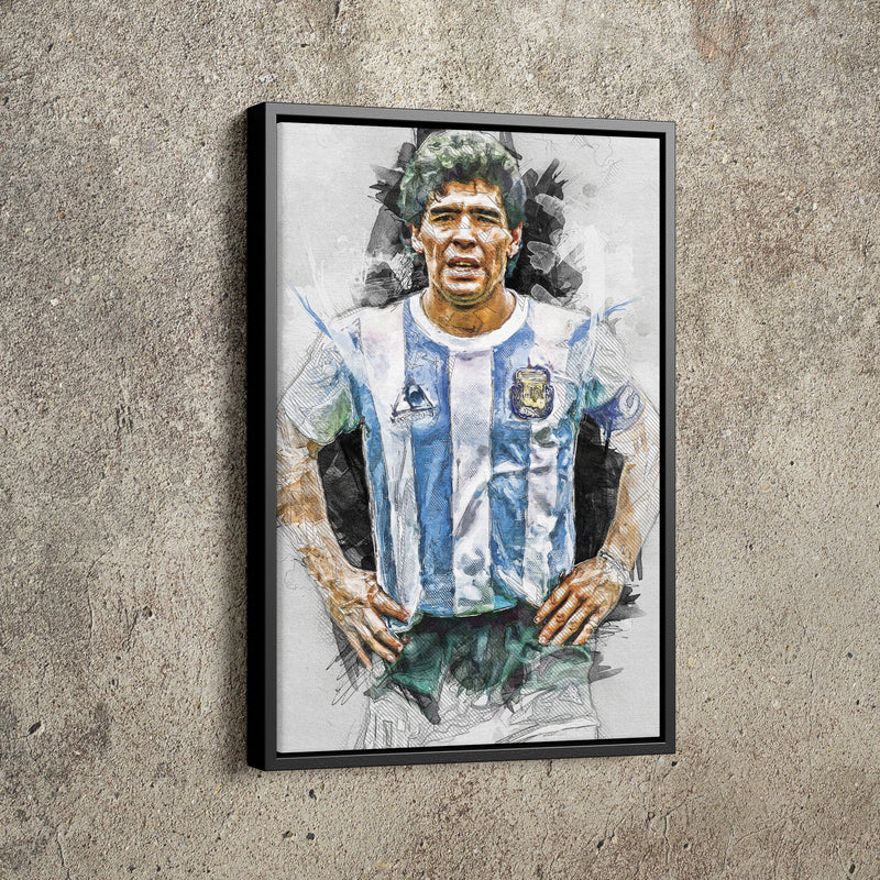 diego maradona hand of god wc 1986 print 0056