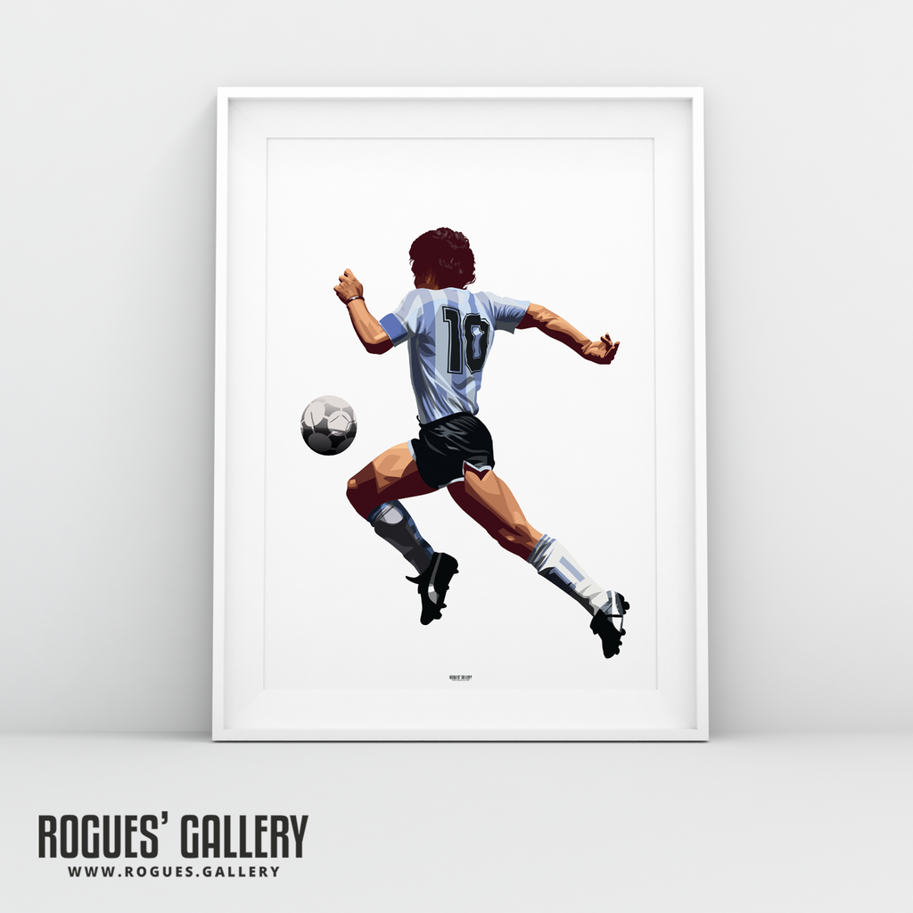 diego maradona hand of god wc 1986 print 0065