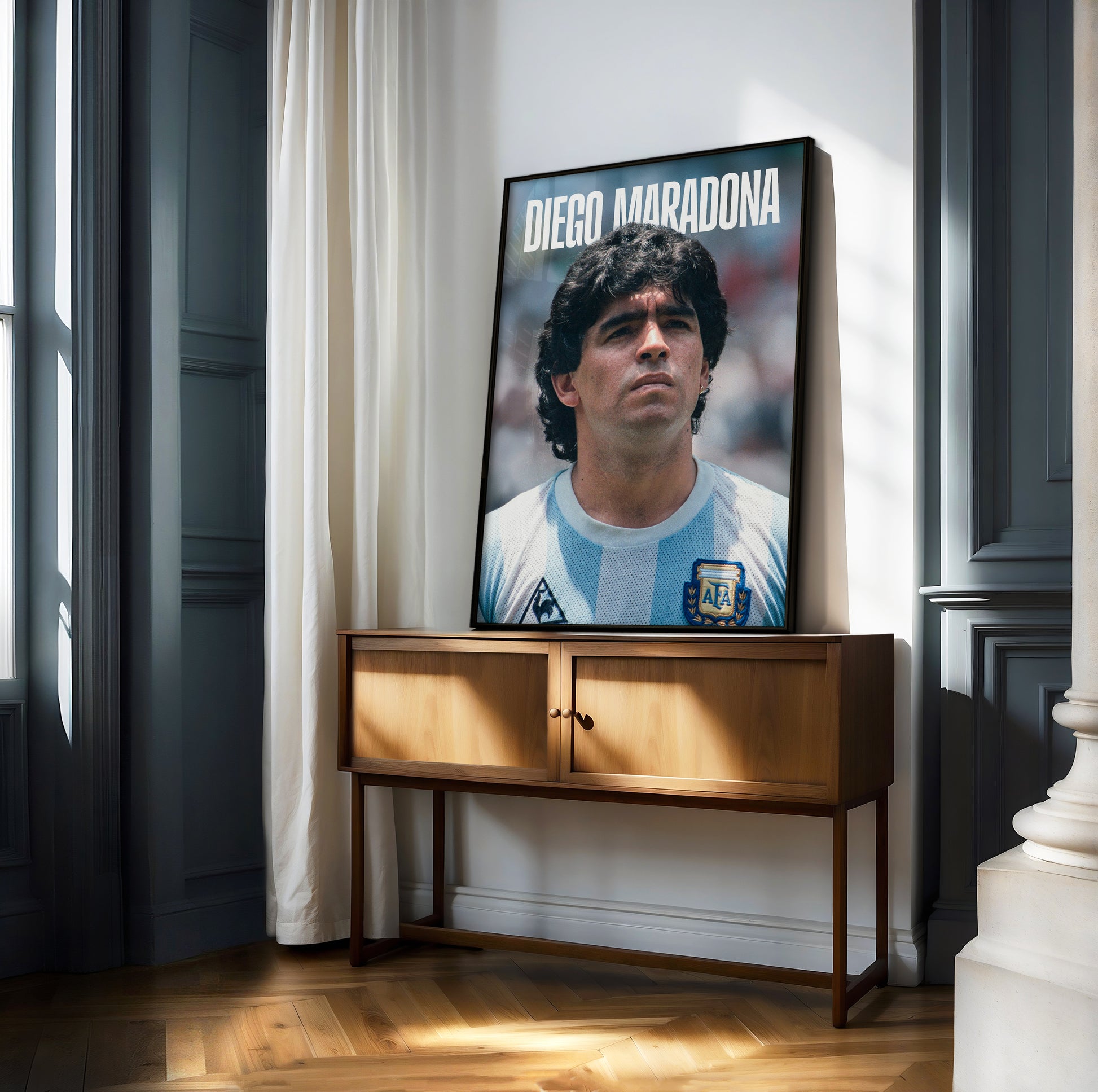 diego maradona hand of god wc 1986 print 0084