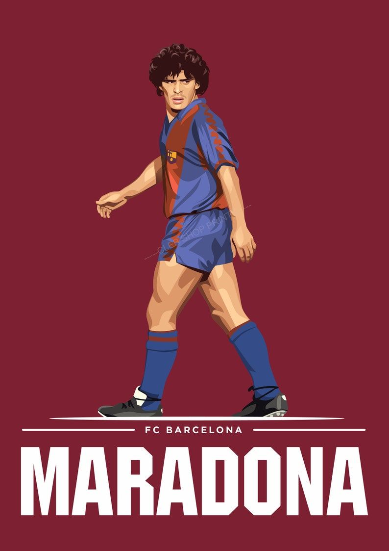 diego maradona hand of god wc 1986 print 0085