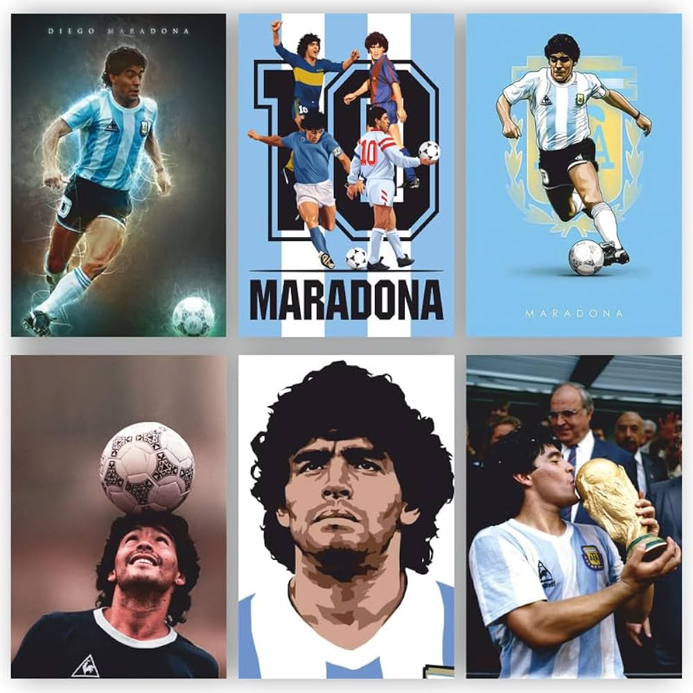 diego maradona hand of god wc 1986 print 0089