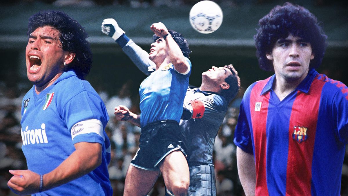 diego maradona hand of god wc 1986 print 0061