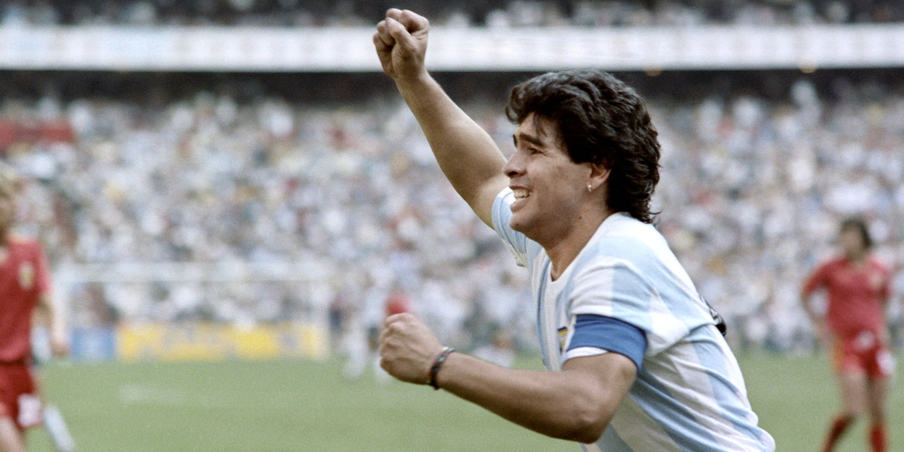 diego maradona hand of god wc 1986 print 0086
