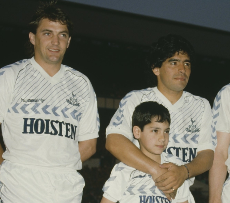 diego maradona tottenham 0018