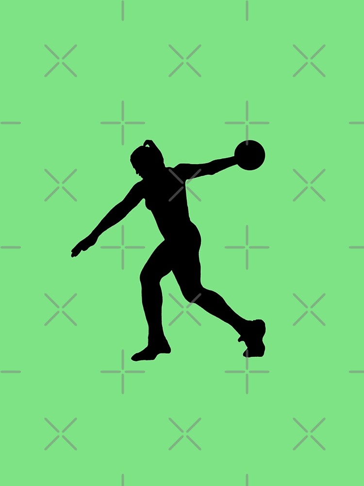 discus silhouette art