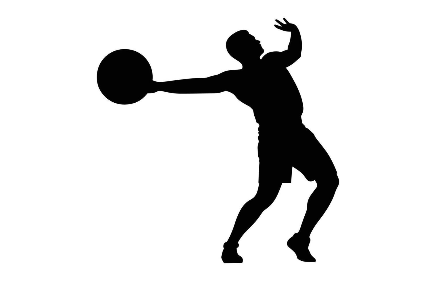 discus silhouette 0024