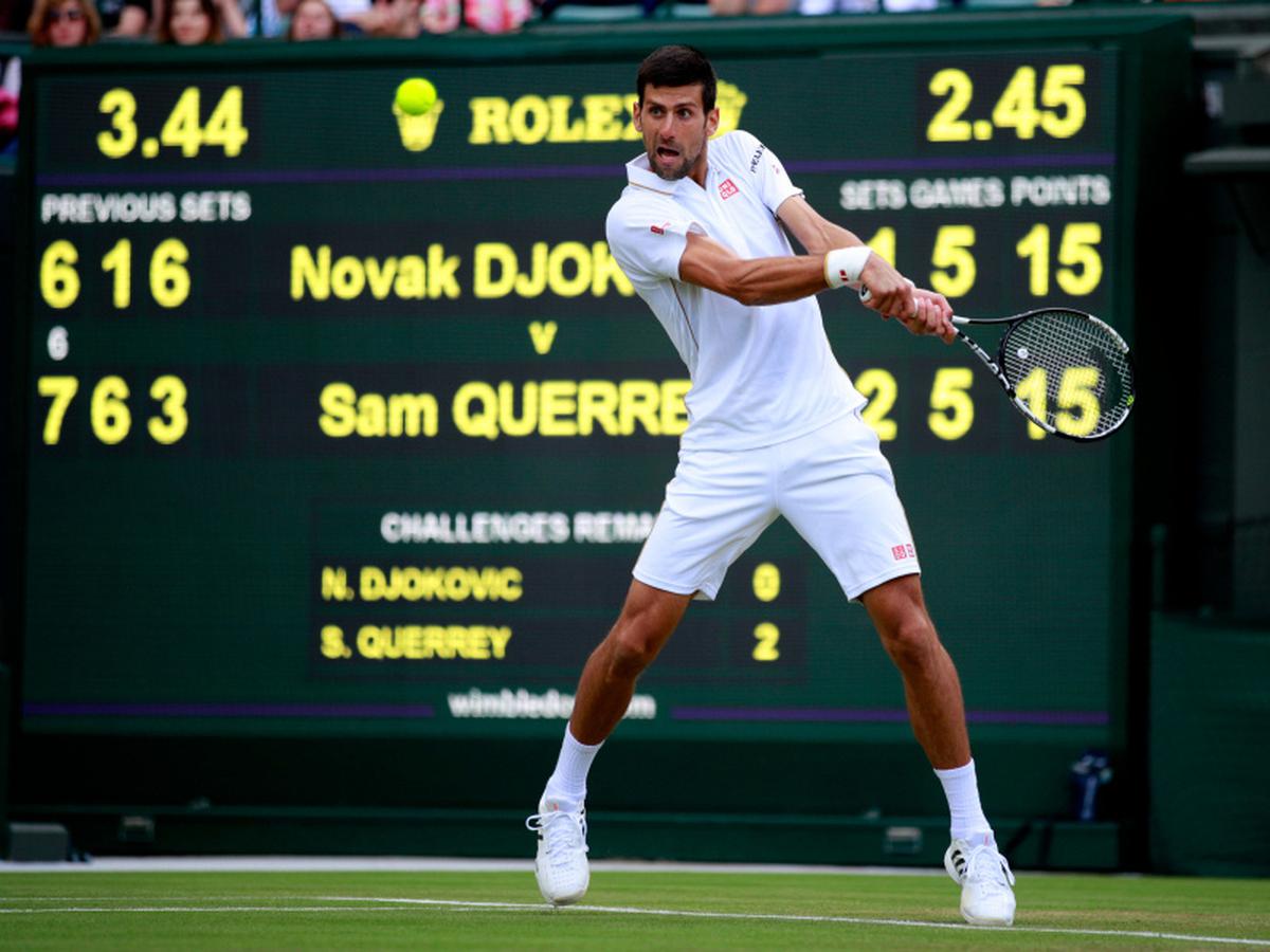 Djokovic backhand consistency