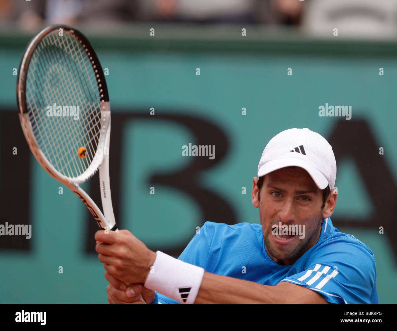 Djokovic backhand mastery.