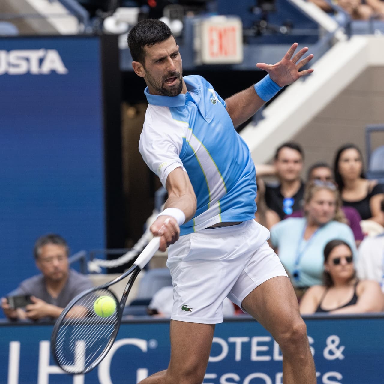 Djokovic forehand consistency