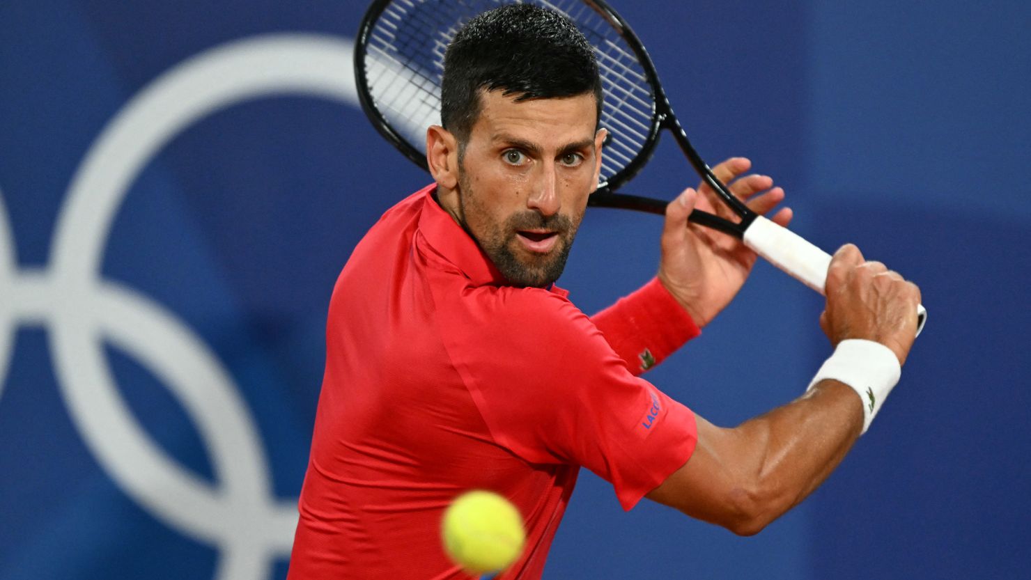 Djokovic trophy celebrations