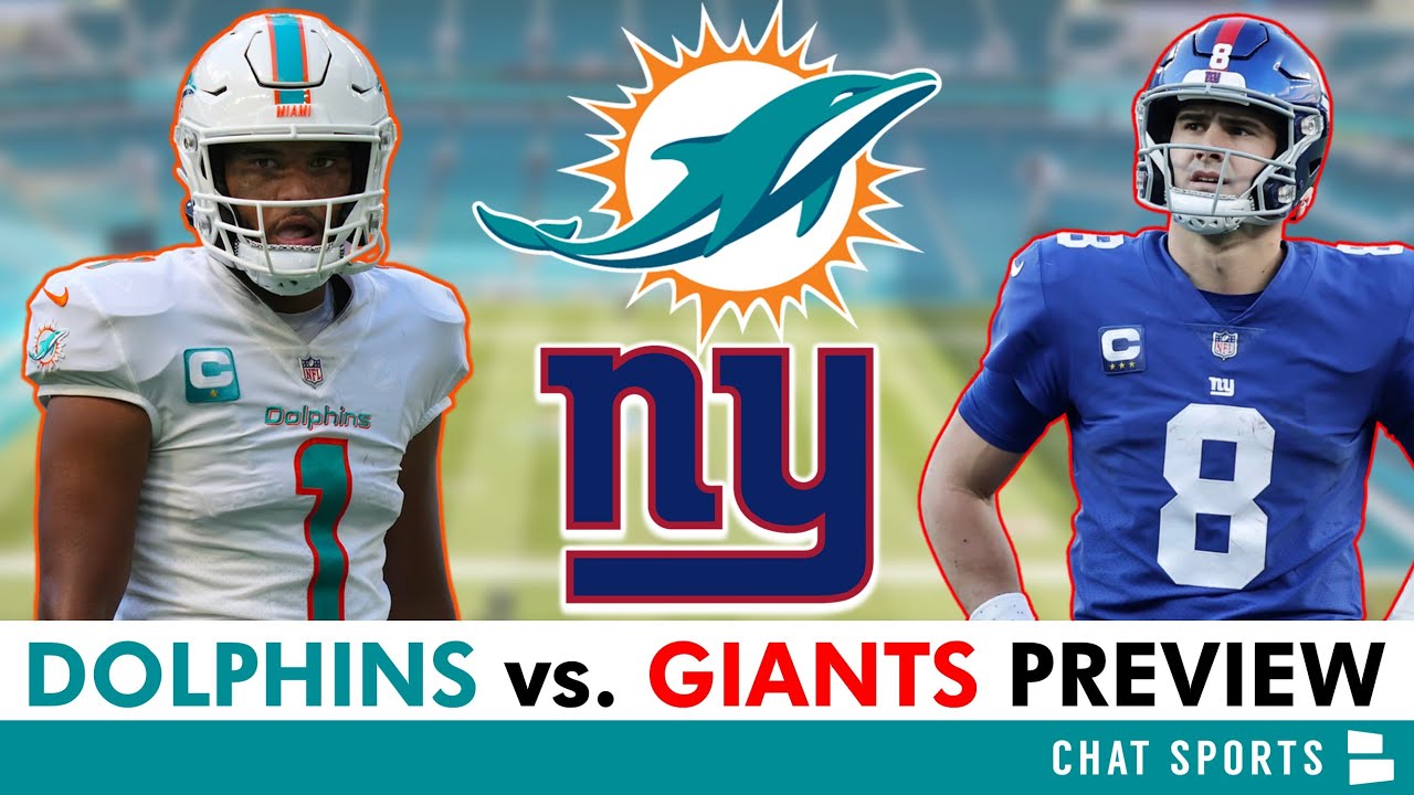 Dolphins Giants matchup