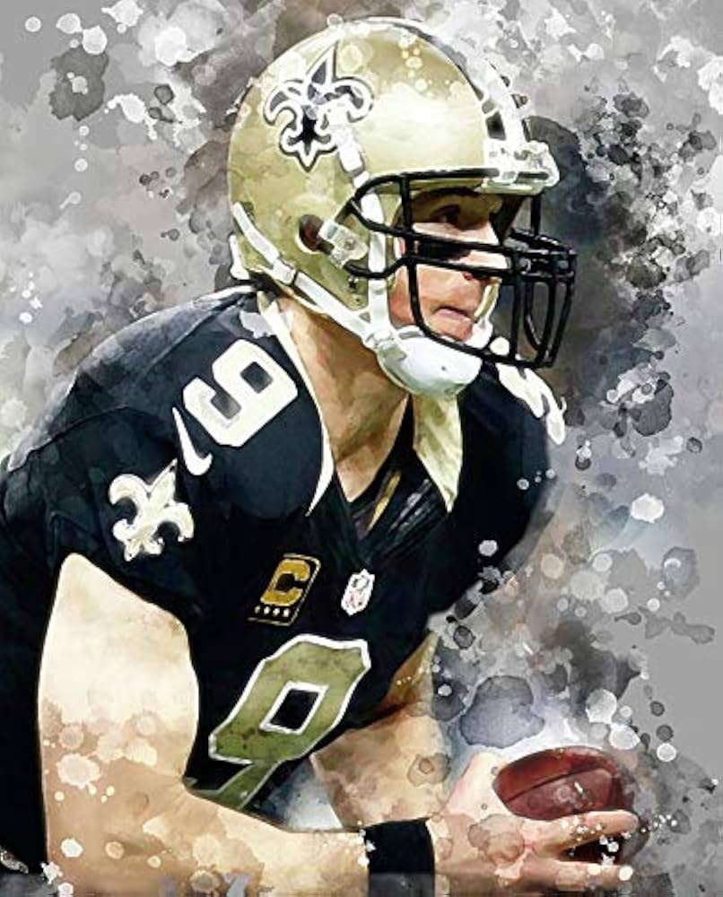 Drew Brees art