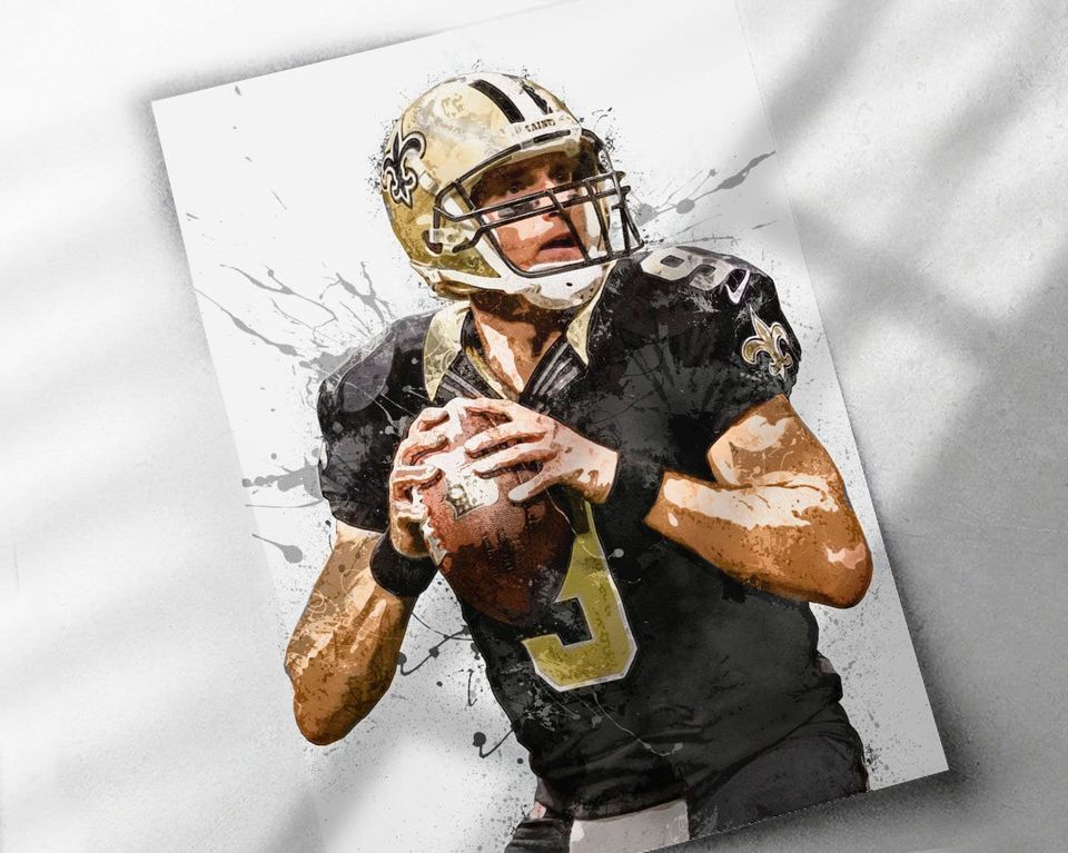 drew brees poster 0009