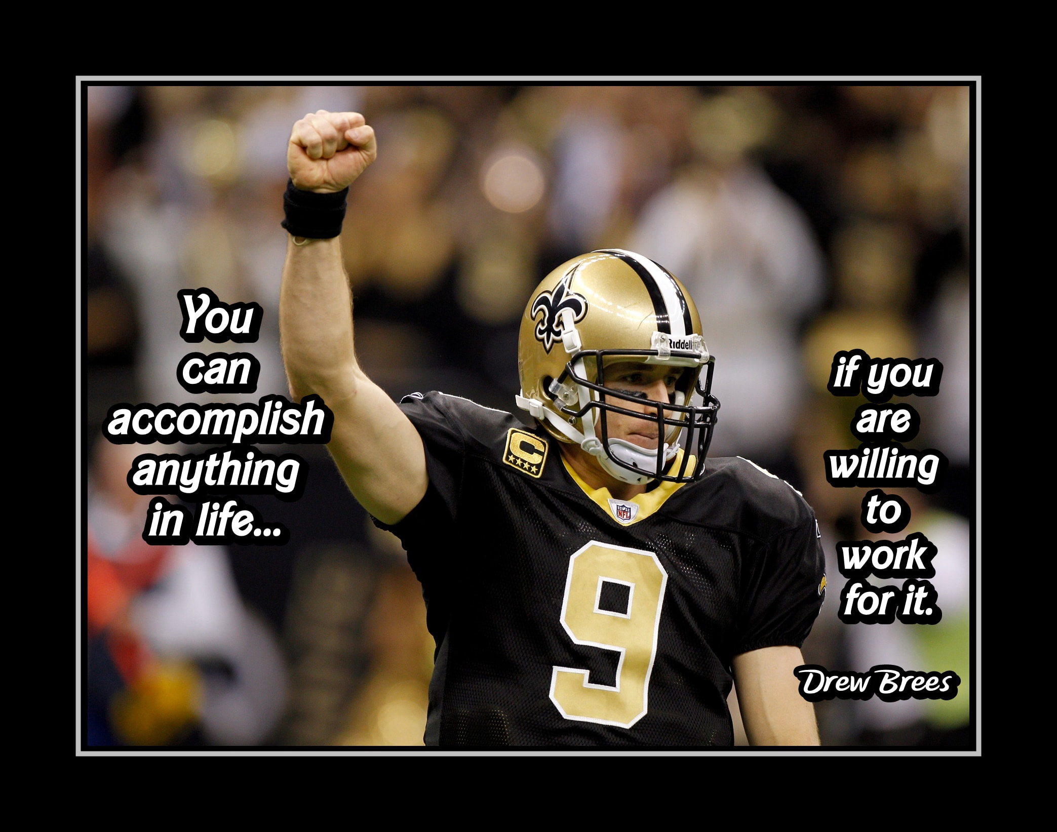 drew brees poster 0013