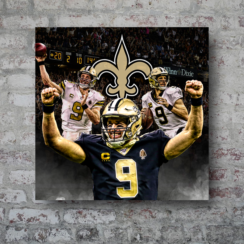 drew brees poster 0022