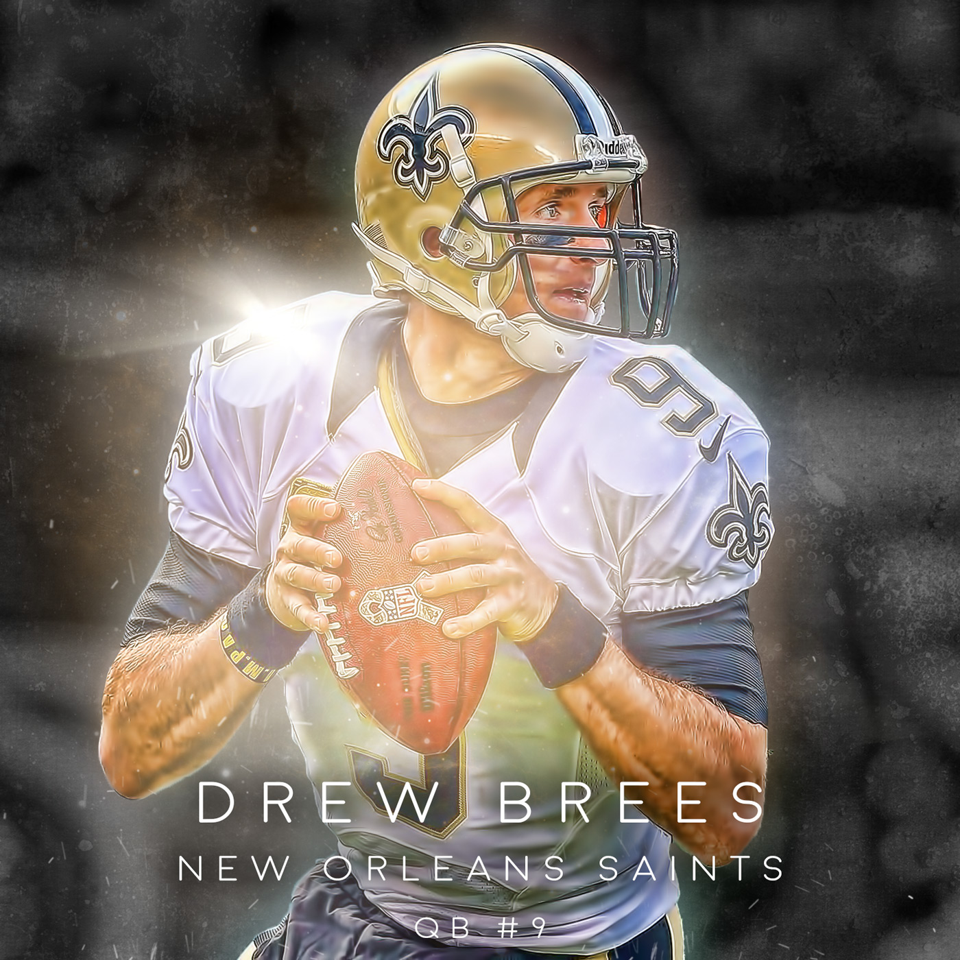 drew brees poster 0031