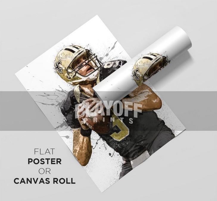 drew brees poster 0036