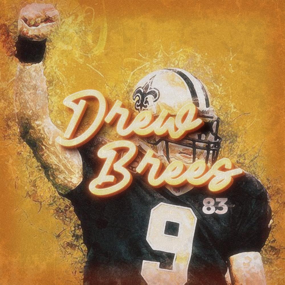 drew brees poster 0045