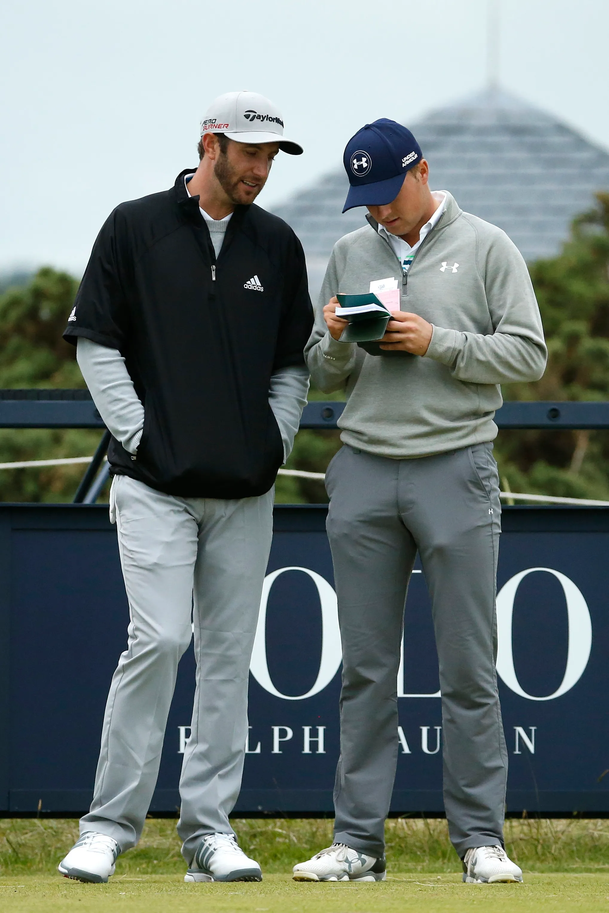 Dustin Johnson British Open fan reactions.