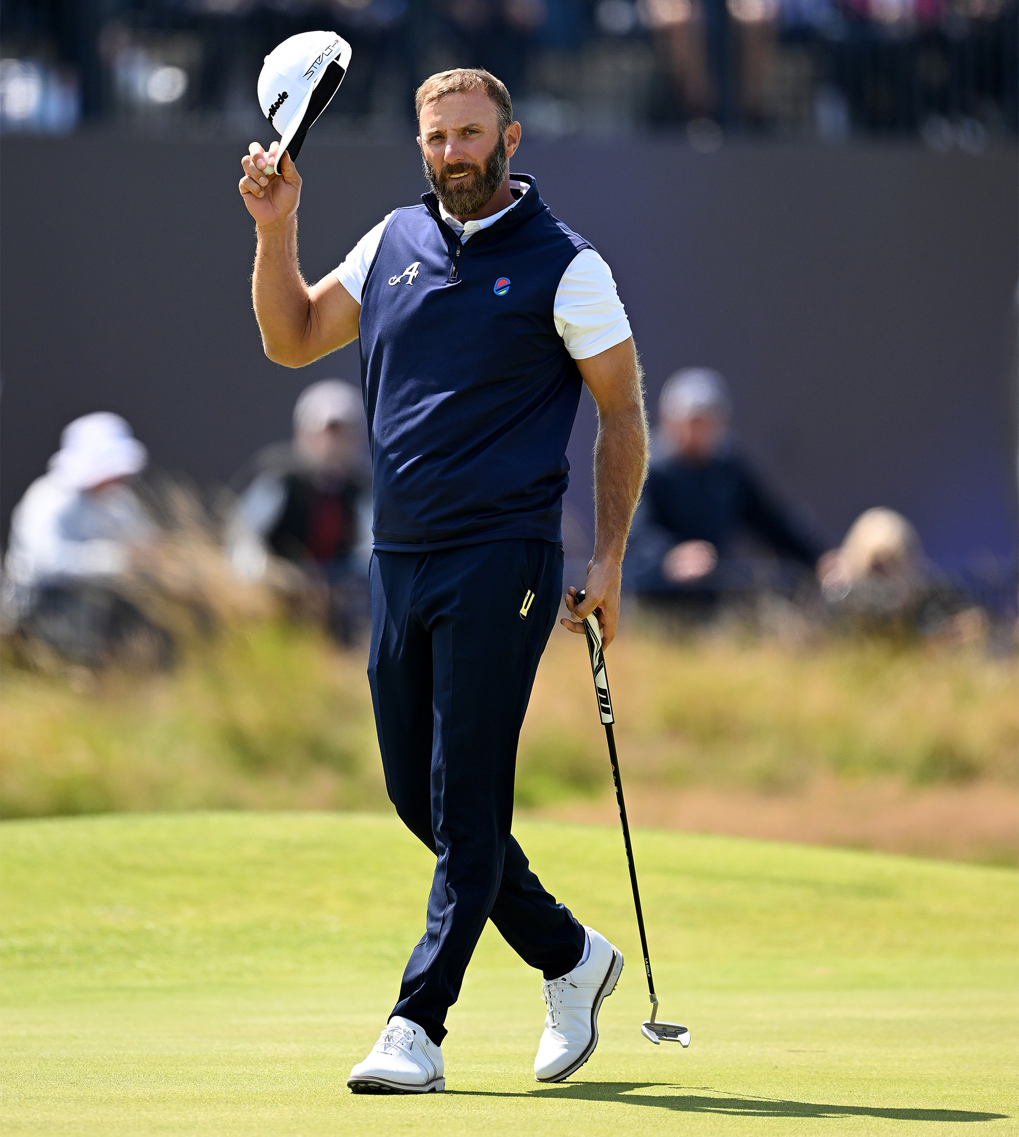 Dustin Johnson British Open highlights