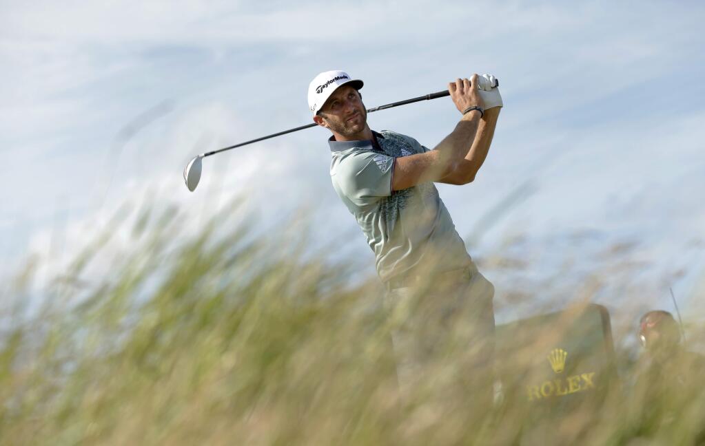 dustin johnson british open 0018