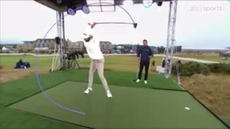 dustin johnson driver swing 0027