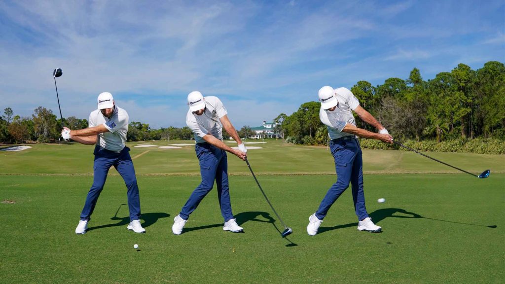 dustin johnson driver swing 0040