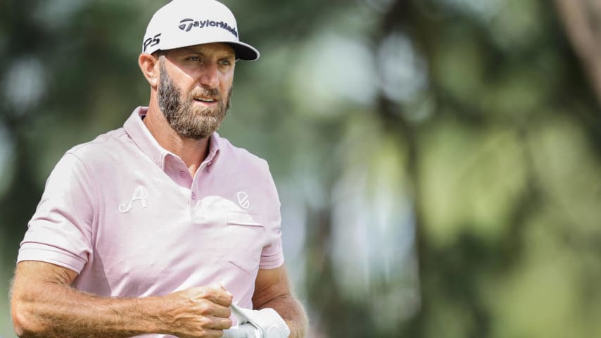 Dustin Johnson golf swing tips
