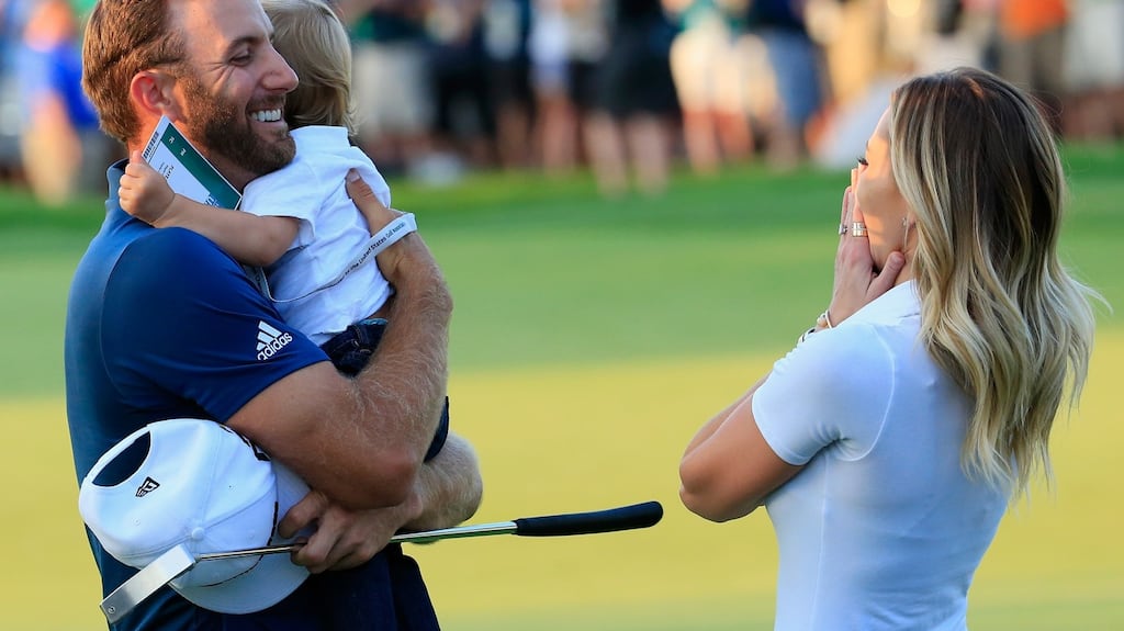dustin johnson open 0030