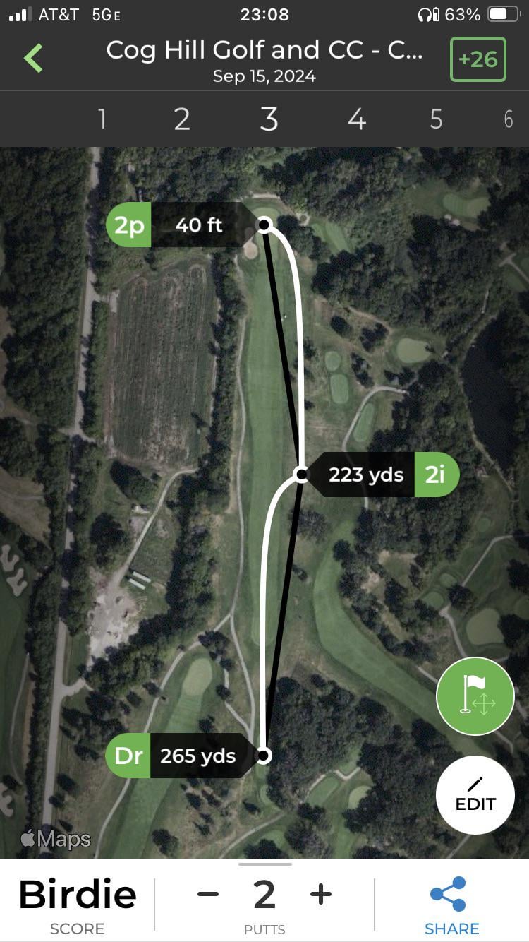 eagle on a par 5 0012
