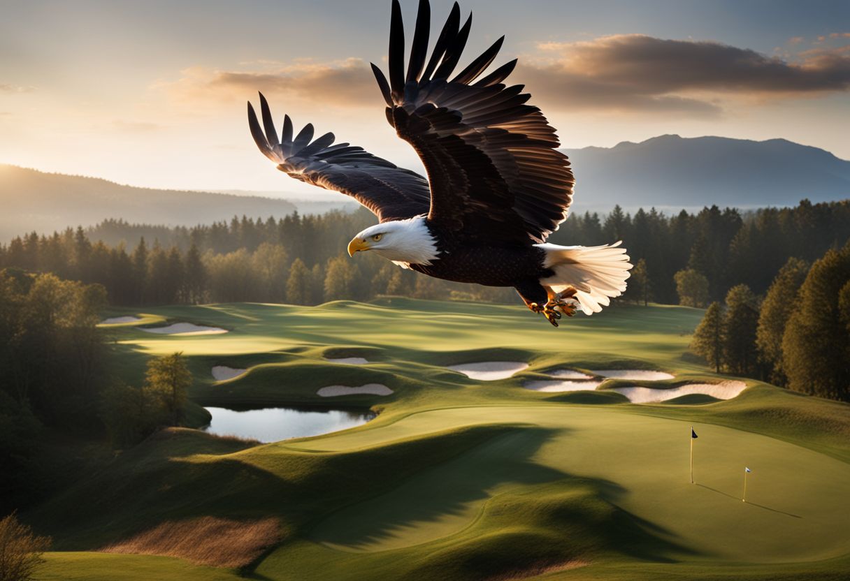 eagle on a par 5 0018