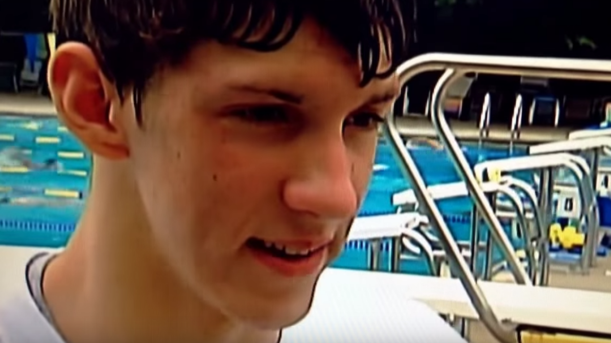 early competitive swimming