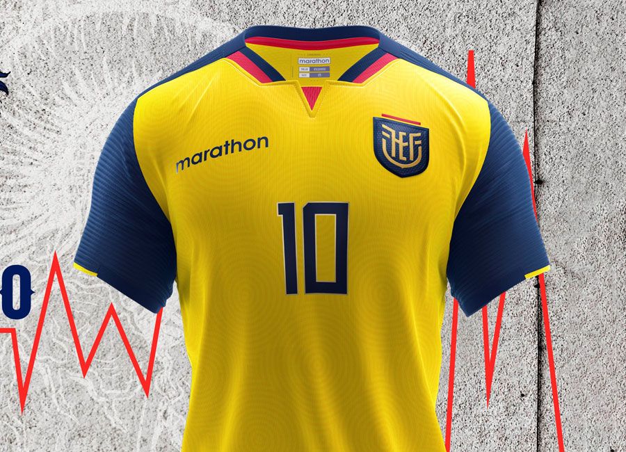 Ecuador jersey customization.