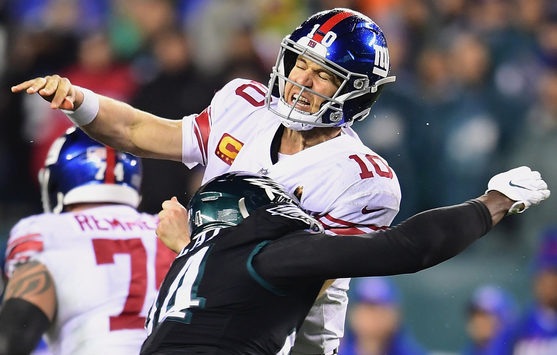Eli Manning Eagles rivalry