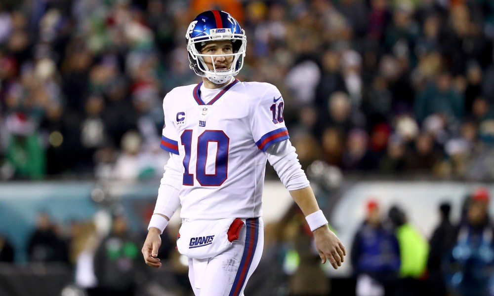 Eli Manning Eagles win-loss