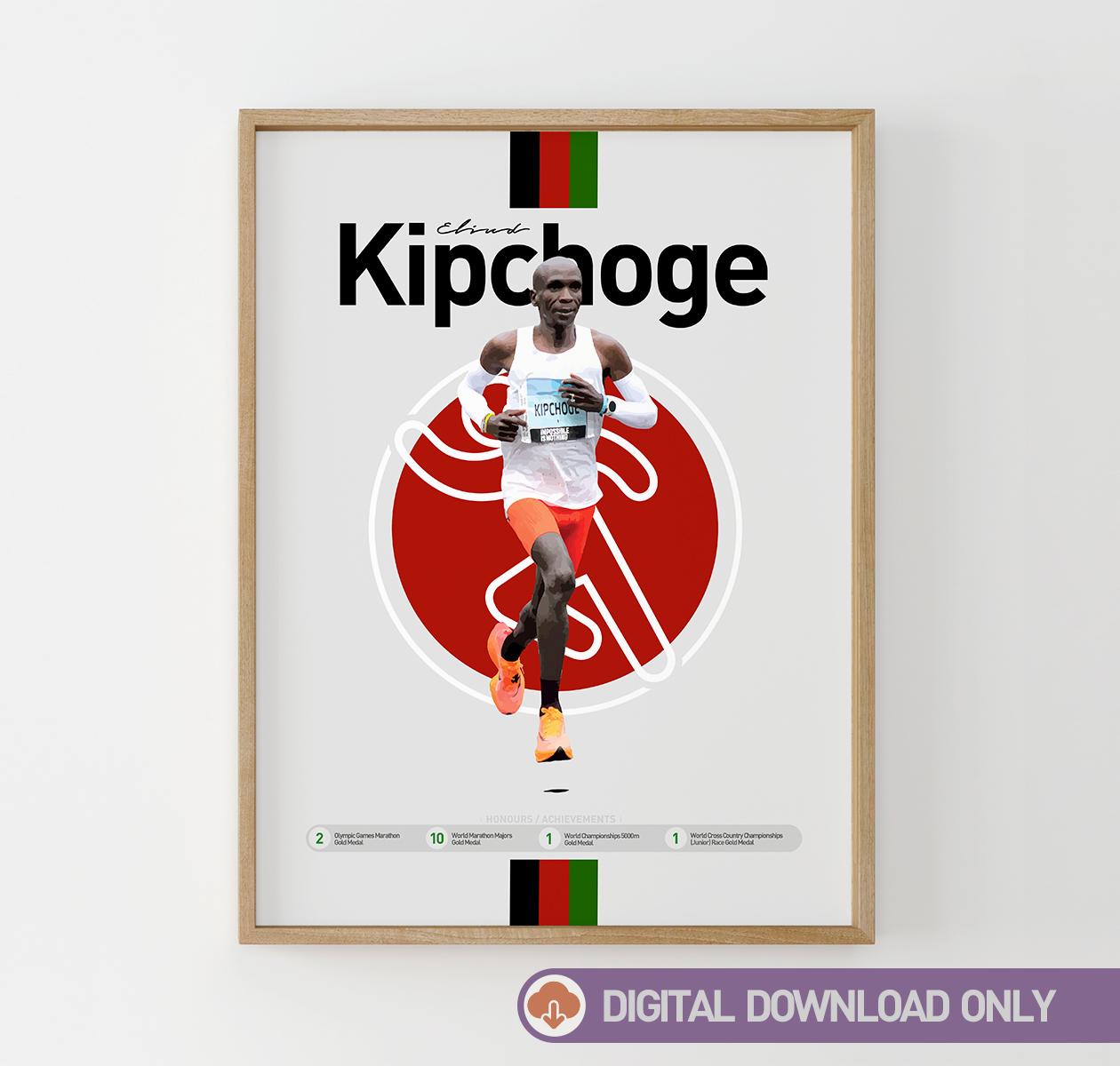 Eliud Kipchoge wall art