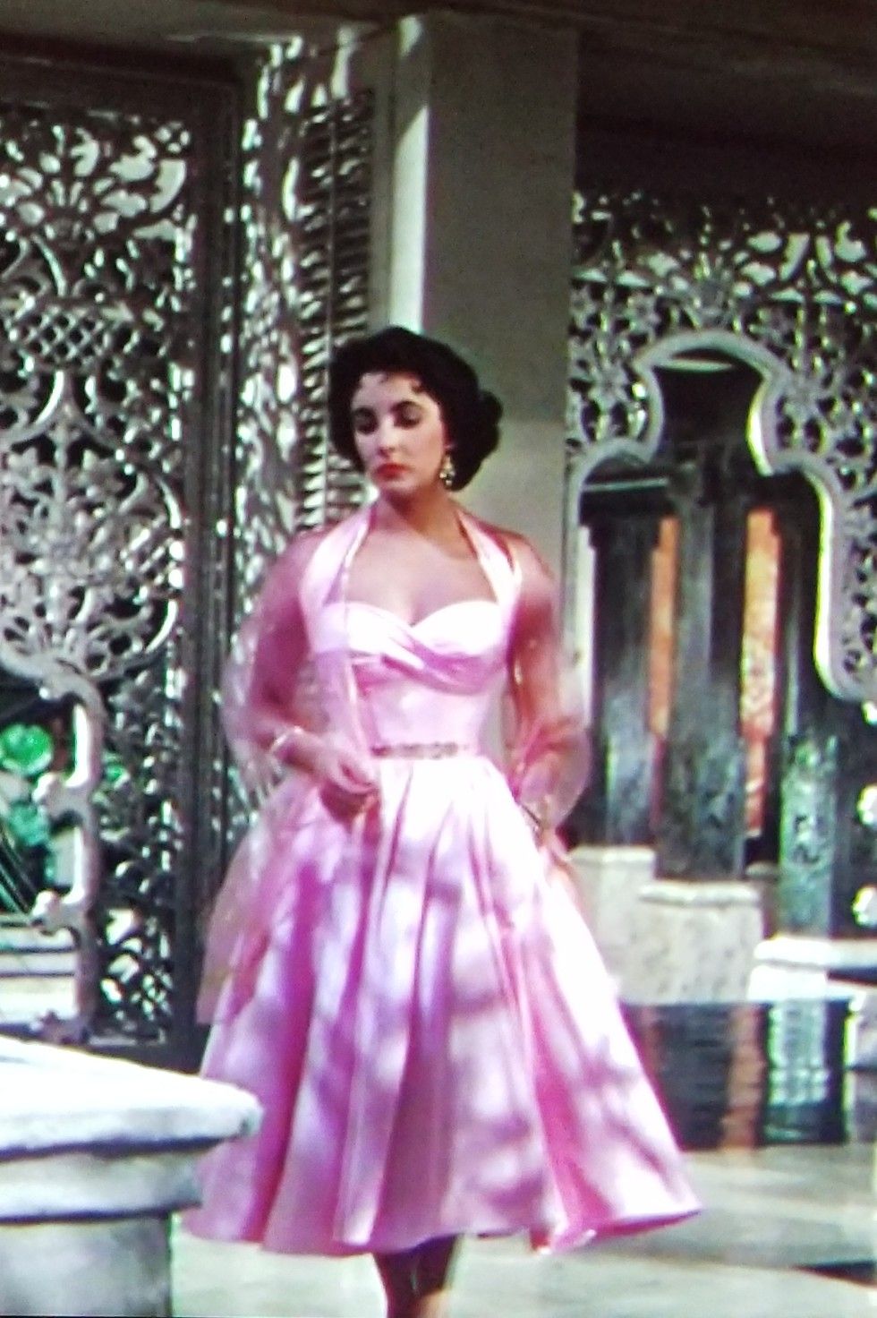 elizabeth taylor red carpet dresses