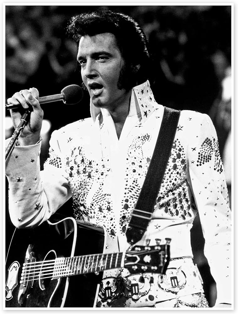 black and white elvis 0015